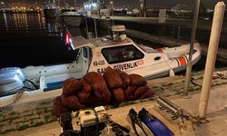 İzmir'de kaçak avlanan 500 kilogram midye ele geçirildi