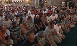  15 Temmuz şehitleri için Ayasofya Camii'nde hatim indirildi 