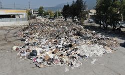 İzmir'in göbeğinde esnafı bezdiren çöp dağları
