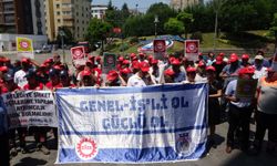 Maltepe Belediyesi işçileri iş bırakma eylemi yaptı