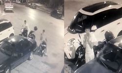 Başkentte motosiklet hırsızlığı güvenlik kamerasında