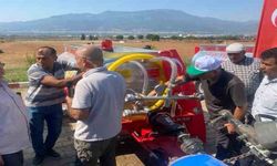 İzmir ve Manisalı muhtarlara orman yangını için su tankı teslim edildi