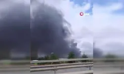 Kocaeli’de market zinciri deposunda büyük yangın