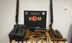 İzmir'de yasa dışı silah imalathanesine baskın!