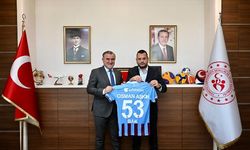 Trabzonspor Başkanı Doğan’dan Bakan Bak’a ziyaret