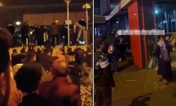 İstanbul vatandaşları İsrail'e tepki göstermek için sokağa indi