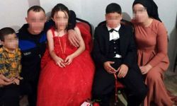 Nişan töreni yapılan 2 küçük çocuğun ailesi gözaltına alındı