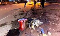 Altındağ'da trafik kazası: Kurye ağır yaralandı!