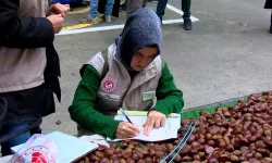 Kışın kestane satışlarında Çin malı endişesi: Esenler'de denetim