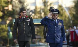 Orgeneral Gürak'ın davetiyle Ankara'ya gelen Orgeneral Ruveyli için askeri tören