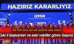AK Parti İzmir için bol sürprizli aday listesi! Eski il başkanları ve eski vekiller görev başına…