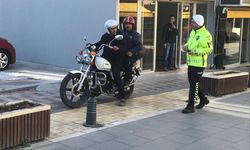 Aliağa'da motosiklet sürücülerine ceza yağdı