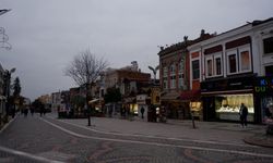 Edirne'yi soğuk hava dalgası esir aldı: Cadde ve sokaklar boş kaldı!