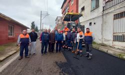 Vatandaşlardan Başkan Selvitopu'na asfalt teşekkürü