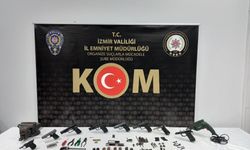 İzmir'de evini silah imalathanesine çeviren zanlı yakalandı