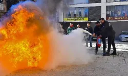 İzmir Büyükşehir Belediyesi, Kemeraltı Çarşısı'nda yangın güvenliğini artırdı