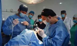Türk doktorları, Özbekistan'da bir ilke imza attı