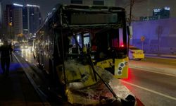 Şişli'de İETT otobüsü park halindeki kamyona çarptı: 9 yaralı