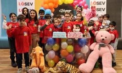 Lösemili çocuklar LÖSEV ile doğum günlerini kutladı