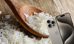 Telefonunuzu pirinçle riske atmayın: Apple'dan ıslak cihaz uyarısı