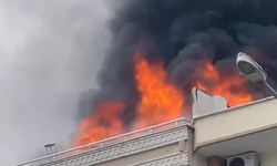 Armutlu'da çatı katında çıkan yangın panik yarattı: Ekipler alevleri kontrol altına aldı