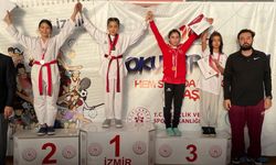 Çeşmeli Tekvandocu Doğa Özkan Türkiye şampiyonası'nda!