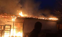 Zonguldak'ta çıkan yangında ev alevlere teslim oldu: Kullanılamaz hale geldi