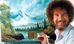 Bob Ross'un "Ormanda Yürüyüş" tablosu rekor fiyata satıldı!