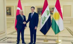 Bakan Yaşar Güler, Irak ziyareti kapsamında Neçirvan Barzani ile görüştü