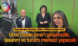 Ümit Özlale İzmir'i girişimcilik, tasarım ve turizm merkezi yapacak