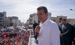 Binlerce kişi İmamoğlu'na destek verdi: "Halk ittifakı kazanacak"