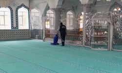Gediz'de camiler Ramazan'a hazır: Temizlik çalışmaları başladı