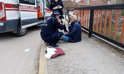 Eskişehir'de alkollü engelli sürücü kaza yaptı, ambulansa binmek istemedi!