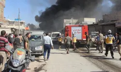 Azez'de korkunç patlama: Bomba yüklü araç faciası!