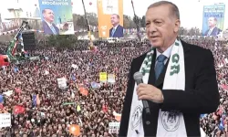 Cumhurbaşkanı Erdoğan'ın Konya mitingine 110 bin kişi katıldı