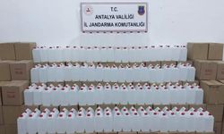 Antalya'da kaçakçılıkla mücadele operasyonu: 7 ton etil alkol ele geçirildi