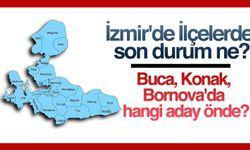 İzmir'de ilçelerde son durum ne? Buca, Konak, Bornova'da hangi aday önde?
