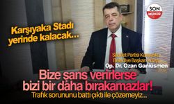 Saadet Partisi Karşıyaka Belediye Başkan Adayı Op. Dr. Ozan Ganiüsmen: Projeler gerçekçi olmalı