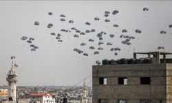 Ürdün ve Uluslararası İttifak, Gazze'ye havadan yardım operasyonu düzenledi