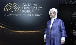 Emine Erdoğan, üçüncü Antalya Diplomasi Forumu'nda barış ve işbirliği vurgusu yaptı