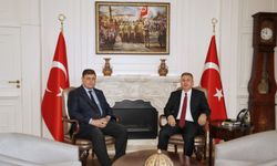 Başkan Cemil Tugay, İzmir Valisi Elban'ı ziyaret etti: İleriye dönük iş birlikleri görüşüldü