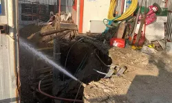 Beyoğlu'nda inşaat alanında toprak kayması kabusu! 1 işçi yaralandı