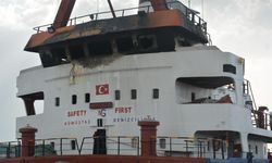 Ordu'da gemide yangın: Kaptan köşkünde büyük hasar!