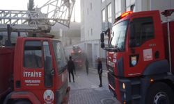Burdur'da öğrenci yurdunda yangın çıktı