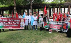 Doktorlardan 'Filistin' için sessiz yürüyüş