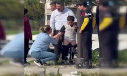 Ankara'da korku dolu anlar: Başıboş köpekler çocuğa saldırdı!