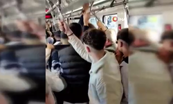 İstanbul'da tramvayda dehşet veren kavga: Yumruklar adeta havada uçuştu!
