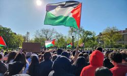 Üniversitede 'Filistin Eylemi': Öğrenciler çadır kurdu