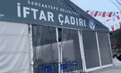 Sancaktepe'de seçim kaybedilince kapatılan iftar çadırı iki gün izin yapmış!