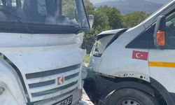 Manisa Selendi'de okul servisi kazası: 9 öğrenci yaralı!